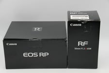 Canon EOS RP + RF 50mm f/1.2 L USM - 2 Year Warranty - Next Day Delivery