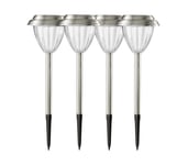 Palma Solcellelampe Hagespyd 4-pk