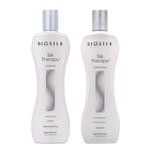 Biosilk Silk Therapy Duo Set Shampoo And Conditioner 12 Oz