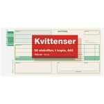 Kvittens A65 med kopia, 2x50 blad, 5st 5st