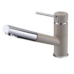Franke Set Kitchen Sink tap with The Pull-Out spout Sirius Top-Chrome/Beige 115.0476.643 + SR01 Green