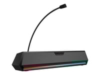 Hecate G1500 Bar - Soundbar - För Persondator - 7.1-Kanals - Trådlös - Bluetooth - Usb - 5 Watt (Total) - Svart