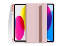 eSTUFF SEATTLE - Lommebok for nettbrett - polyuretan, bløt termoplastpolyuretan (TPU) - rosa - for Apple 10.9-inch iPad (10. generasjon)
