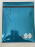 St Tropez Self Tan Express Bronzing FAKE TAN Face - 2x Sheet Masks - Sealed