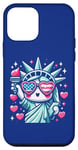 Coque pour iPhone 12 mini Statue of Liberty Cute NYC New York City Manhattan Girls