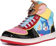 Irregular Choice Best Frenemies Tom & Jerry Womens Boots, Green Multi, EUR 37 (UK 4)