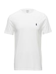 Custom Slim Fit Jersey Crewneck T-Shirt Tops T-shirts Short-sleeved White Polo Ralph Lauren