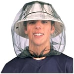 Midge Mosquito Head Net Hat Insect Fly Mesh Face Protector Travel Camping