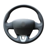 XQRYUB Accessoires intérieurs de Voiture Housse de Volant, adapté pour Renault Megane 3 Scenic 3 Kangoo 2 Kangoo Maxi Samsung SM3 Nissan NV250
