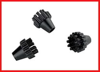 Polti Vaporetto Black Nylon Brushes For Eco Pro 3.0 And Classic Steam Cleaners