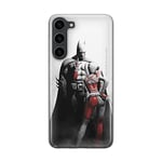 ERT GROUP mobile phone case for Samsung S23 original and officially Licensed DC pattern Batman 012 optimally adapted to the shape of the mobile phone, case made of TPU