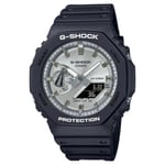 Wristwatch CASIO G-SHOCK GA-2100SB-1AER Silicone Black Silver Sub 200mt