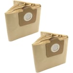 vhbw 20x sacs compatible avec Conti VC 0412 Aqua Magic aspirateur - papier, couleur sable