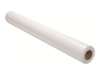 HP Bright White Inkjet Paper - Papier mat - blanc brillant - Rouleau A1 (61,0 cm x 45,7 m) - 90 g/m? - 1 rouleau(x) - pour DesignJet 11X, 130, 45XX, T120, T1200, T1300, T2300, T520, T620, T770...