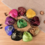 10pcs Chinese Handmade Mix Colors Silk Bag Coin Purse Gift Jewel