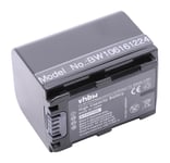 vhbw batterie compatible avec Sony Alpha DSLR-A290L, DSLR-A290Y, DSLR-A330, DSLR-A330L caméra vidéo (950mAh, 7,2V, Li-ion) avec puce d'information
