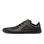 VIVOBAREFOOT Primus Lite III Mens Barefoot Trainers | Build Strength, Balance & Mobility | Lightweight for Training & Running | Wide Fit Grounding Shoes | Vegan | Obsidian | 8