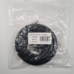 Smedz YCAB02G 10m RG6 Satellite TV Coax Cable Extension Kit Black