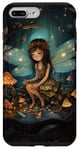 Coque pour iPhone 7 Plus/8 Plus Woodland Fairy Glow Champignon lumineux Art