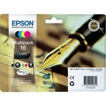 Epson 16 Series Pen Multipack Inks T1626 WF-2510 2520 2530 2540WF C13T16264012 
