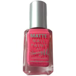 Barry M Matte Nail Polish Miami Pink