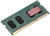 Synology - DDR3L - module - 4 GB - SO-DIMM 204-pin - 1866 MHz / PC3L-14900-1.35 V - unbuffered - non-ECC - for Disk Station DS718+