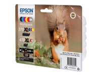 Epson 478XL Multipack - 6-pack - 60.5 ml - høykapasitets - grå, svart, gul, cyan, magenta, rød - original - blekkpatron - for Expression Home HD XP-15000