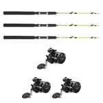Abu Garcia Cardinal Trolling 20LC/Fladen Ice Pike 130cm Combo Höger 3-
