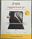 ZAGG Keyboard Rugged Book Go Apple iPad Pro 11" 1st Gen Black QWERTZ German