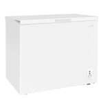 Baridi Chest Freezer 199L Capacity Garage Safe Adjustable Thermostat White DH111