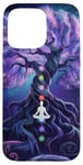 Chakra Méditation Arbre Nature Univers Éléments Coque pour iPhone 15 Pro Max
