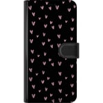 Asus Zenfone 10 Svart Plånboksfodral Små Kärleksymboler