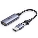 Ugreen USB-A / USB-C - HDMI-sovitin