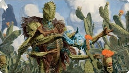Ultra Pro - Magic - The Gathering - Outlaws Of Thunder Junction - Tapis De Jeu Bristly Bill, Semeur D'épines (60 X 34 Cm)
