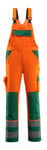 Maskot overall 07169-860, High-Vis på 2 oransje/grønn, størrelse 82/C62