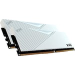 Kit Barrettes mémoire 32Go (2x16Go) DIMM DDR5 Adata XPG Lancer PC5-48000 (6000 MHz) (Blanc)