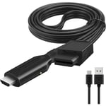 Wii till HDMI-konverterare Wii HDMI-adapterkabel 1m/3.2ft 1080P lämplig