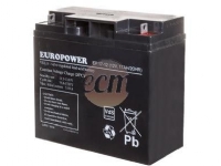 Europower Maintenance-free AGM 17Ah 12V battery Europower EP 17-12