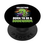 Valentino - Born To Be A Bookworm - Personalise PopSockets PopGrip Interchangeable