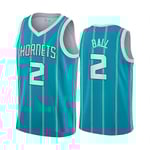 Ny säsong Charlotte Hornets Ramello Ball Jersey sporttröja XL