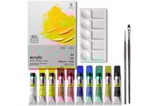 Galeria Acrylic Cardboard Set 10X12ml +Accessories