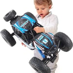 MIEMIE 1:10 Giant RC Cars Remote Control Drifting Climbing Car Rechargeable Radio Controlled Crawler Monster Off-road Vehicle High Speed Shock Suspension, All Terrain 2.4G 4WD Buggy Xmas Gift