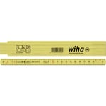 Wiha linjal Longlife® m/hålade leder, gul, 2 m