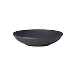 Villeroy & Boch – Manufacture Rock Flat Bowl Black, Dishwasher Safe, Microwave Safe, Black Bowl, Salad Bowl, Snack Bowl Ceramic, Plate, Premium Porcelain