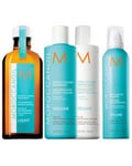 Moroccanoil Kit Extra Volume Shampoo + Conditioner Styling Trattamento Light