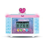 VTech - KidiSecrets, Ma Boîte à Bijoux Bleue, Coffre-Fort Secret 8 en 1 avec Code, Enceinte, 9 Jeux, Jouet Électronique Sons et Lumières, Cadeau Enfant de 4 Ans à 10 Ans - Contenu en Français