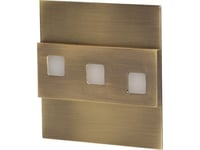Orno Lepus Led-Trappbelysning Matt Mässing (Or-Os-1531L6/Br)