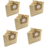 50x sacs compatible avec Conti vc 0412 Aqua Magic aspirateur - papier, couleur sable - Vhbw