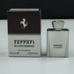 Ferrari Silver Essence 10ml Edp Miniature ( Very Rare & Hard To Find )
