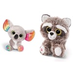 Nici 46319 Cuddy Soft Toy Glubschis Koala Miss Crayon 15cm, Grey/Multi-Coloured 